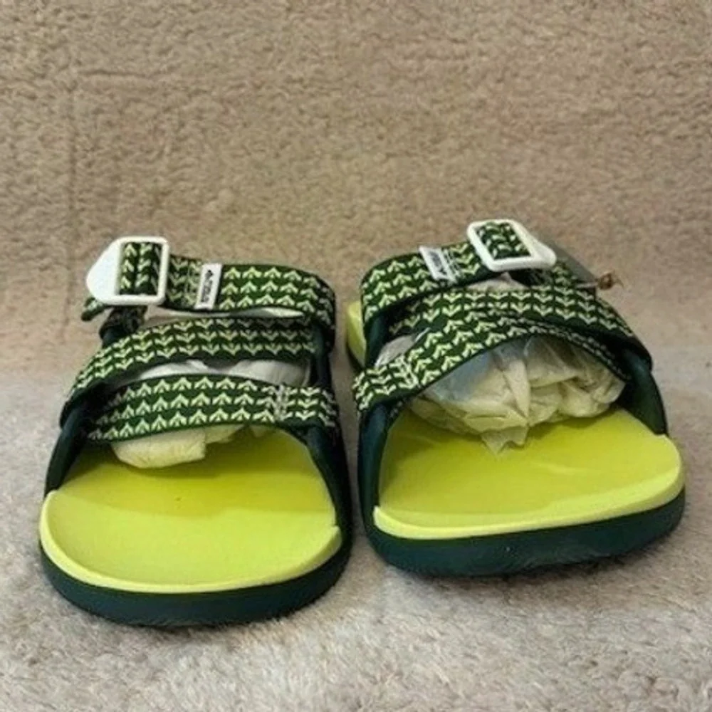 Chaco Chillos Slide Public Lands Evergreen Lime Green Mens 15 Sandals JCH198445